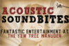 Acoustic Sound Bites -  First Friday of the Month